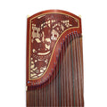 Special Edition Popular African Sandalwood "Pavilion of Treasures" 21# Guzheng by Shanghai Dunhuang Yichang